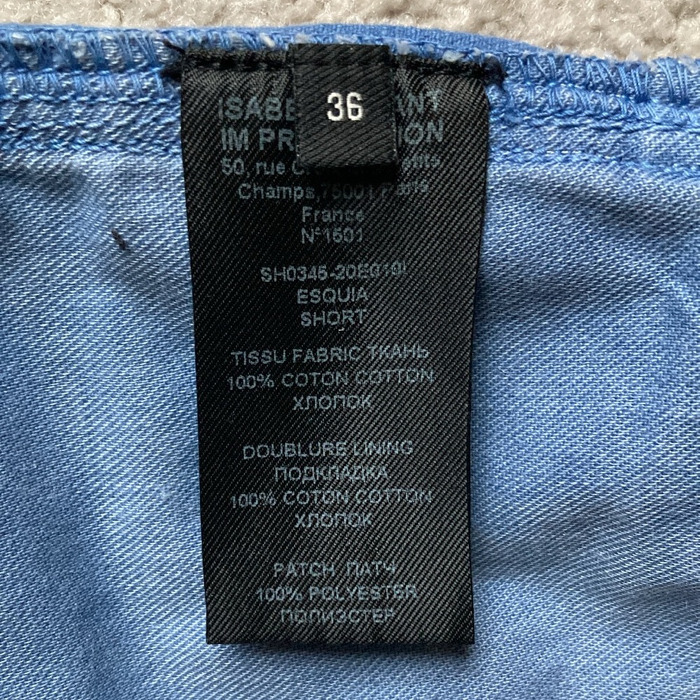 Isabel Marant jean shorts - Picture 7 of 11